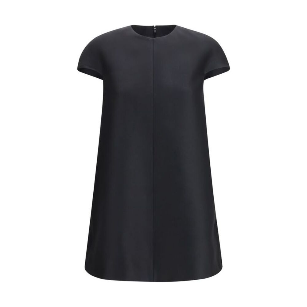 Balenciaga Black Wool Oves Aries Casual Women's Dress